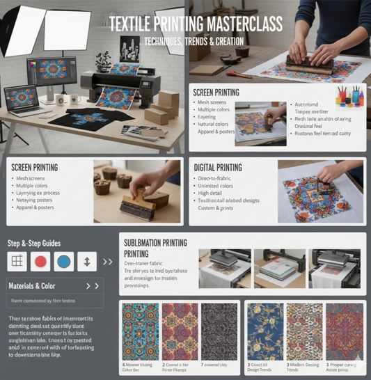 FREELANCE PRINTING COURSE FOR FABRIC IN 2026